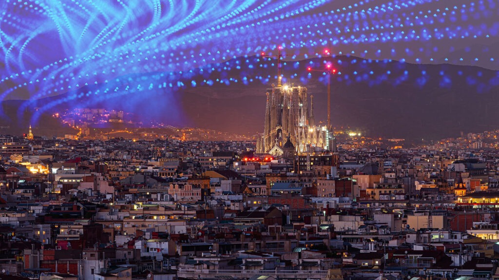 view of Barcelona, Spain
